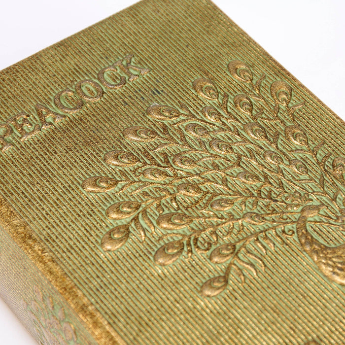 PEACOCK BOOK BOX