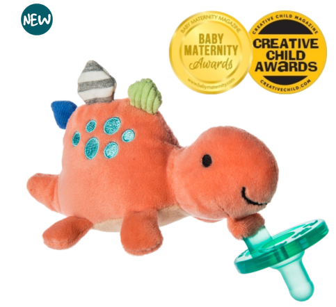 Pebblesaurus Wubbanub - Premium Baby Soothers from Mary Meyer - Just $17.99! Shop now at Pat's Monograms