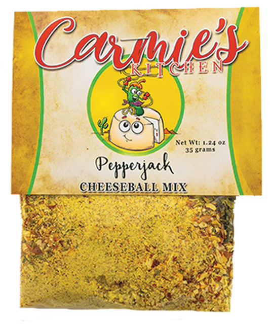 Pepper Jack Appetizer Cheeseball - Premium Dips & Spreads from Carmie's Kitchen - Just $5! Shop now at Pat's Monograms