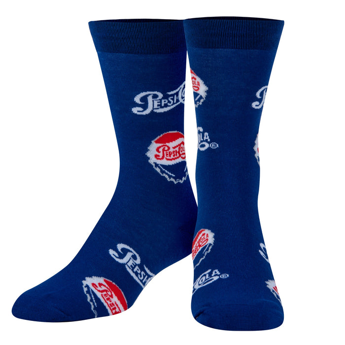 Pepsi Cola Crew Socks - Premium Socks from Crazy Socks - Just $8! Shop now at Pat's Monograms