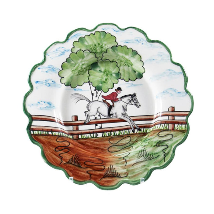 Perfect Day Equestrian Dinner Plate 10"