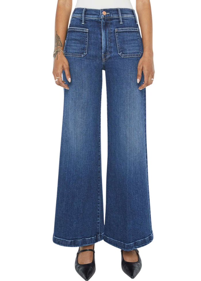PETITES The Lil' Hustler Roller Patch Skimp Jeans-Denim-Uniquities