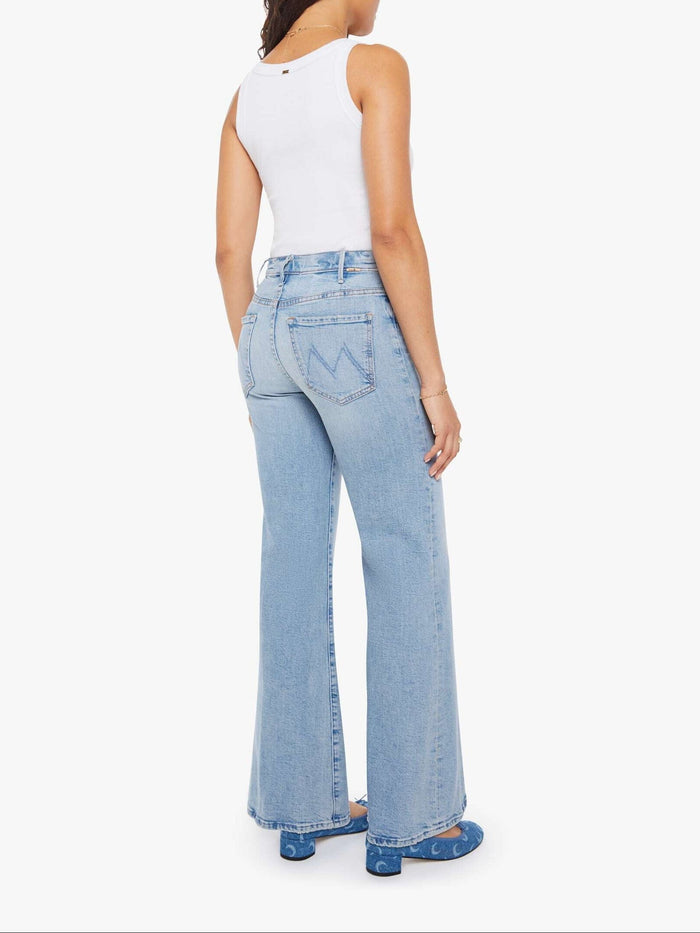 PETITES The Lil' Hustler Roller Sneak Jeans-Denim-Uniquities