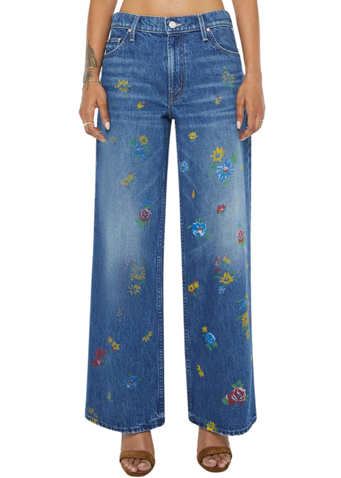 PETITES The Lil' Rerun Zip Sneak Jeans-Denim-Uniquities