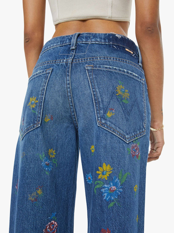 PETITES The Lil' Rerun Zip Sneak Jeans-Denim-Uniquities