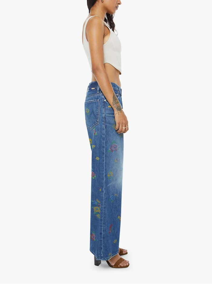 PETITES The Lil' Rerun Zip Sneak Jeans-Denim-Uniquities