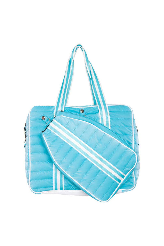 Pickleball Bag Women's (Aqua) - Premium Bags and Totes from Katydid - Just $76.95! Shop now at Pat's Monograms