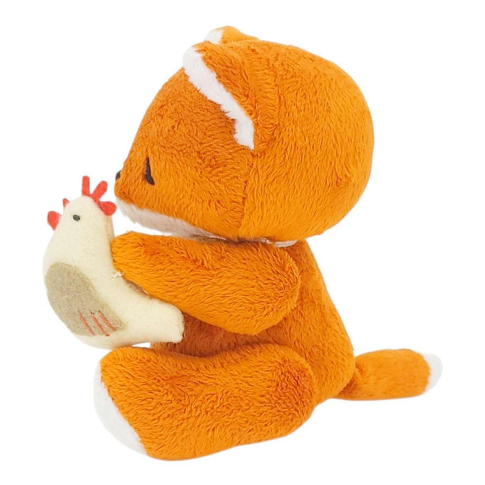 Plush - Fox with a Chicken Friend by Frank and Bubby