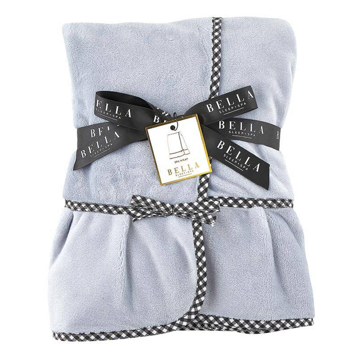 Plush Spa Wrap - Coastal - Premium spa wrap from Bella Sleep + Spa - Just $49.50! Shop now at Pat's Monograms