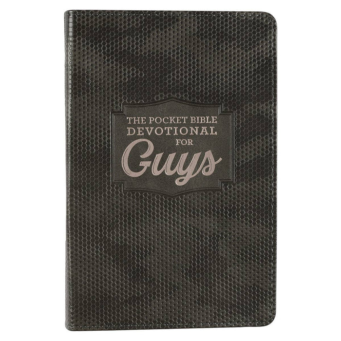 Pocket Devotional for Guys Lux Camo - Premium Books and Devotionals from Christian Art Gifts - Just $14.99! Shop now at Pat's Monograms