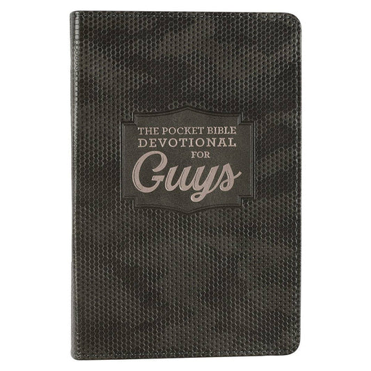 Pocket Devotional for Guys Lux Camo - Premium Books and Devotionals from Christian Art Gifts - Just $14.99! Shop now at Pat's Monograms