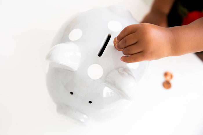 Polka Dot Piggy Bank - Premium Gifts from Pearhead - Just $21.95! Shop now at Pat's Monograms