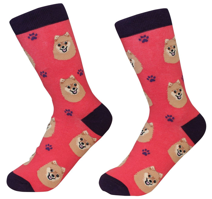 Pomeranian Socks - Premium Socks from Sock Daddy - Just $10.95! Shop now at Pat's Monograms