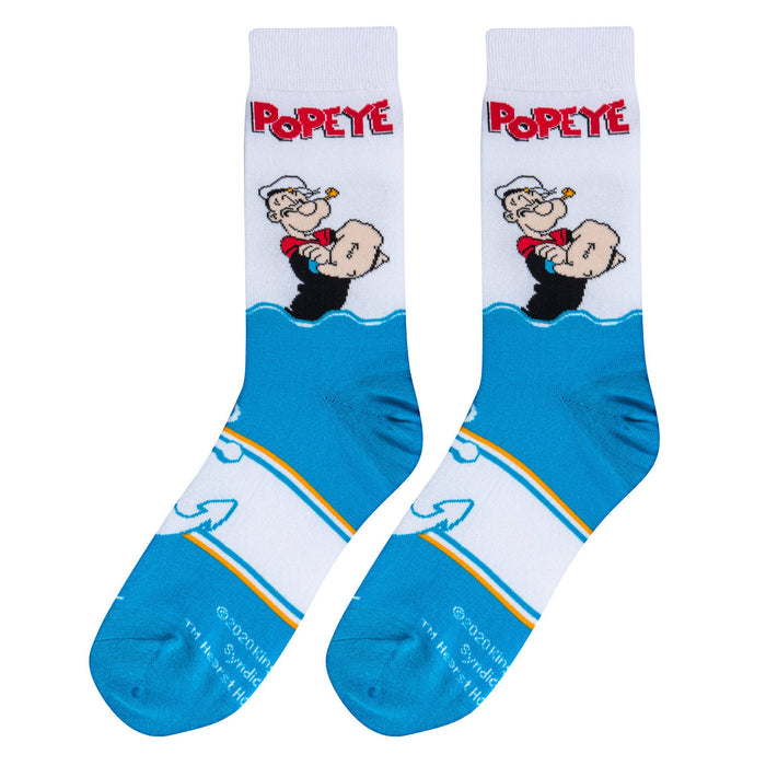 Popeye the Sailor Man Socks - Premium socks from Cool Socks - Just $12.95! Shop now at Pat's Monograms