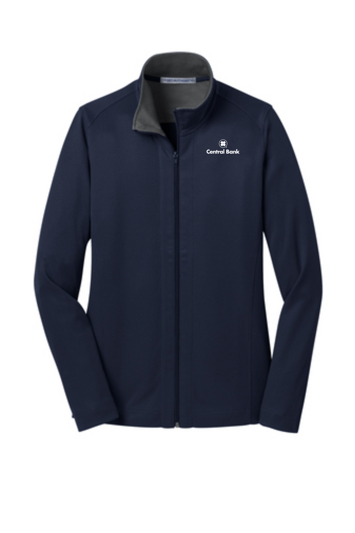 Port Authority® Ladies Vertical Texture Full-Zip Jacket