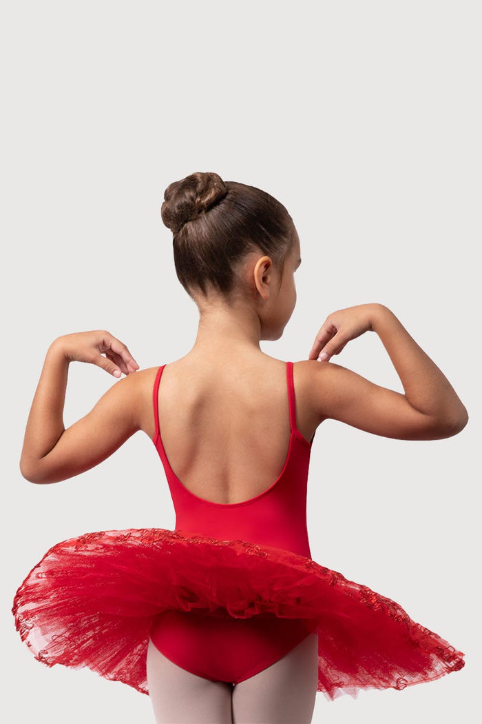 R0820G - Bloch 'Perlaida' Sequin Overlay Girls Tutu Dress