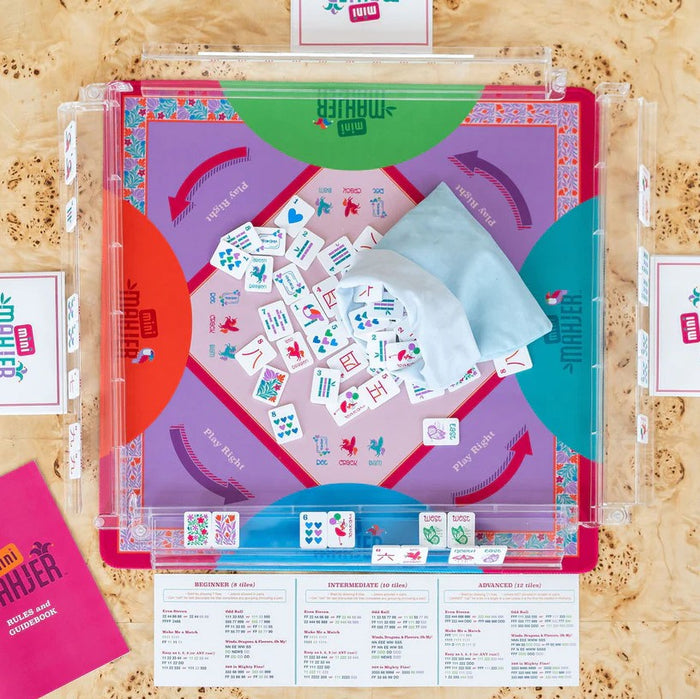 Rackin' Rosie Edition - Mahjong Made Easy - Premium Family Fun from Mini Mahjer - Just $145! Shop now at Pat's Monograms
