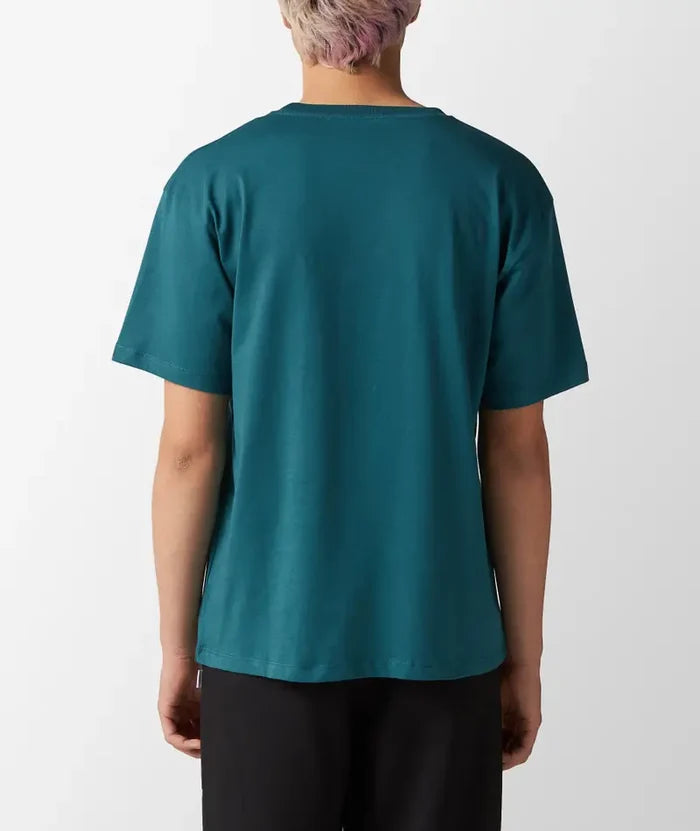 Rassvet Men Knit Big Logo T-Shirt - Dark Green