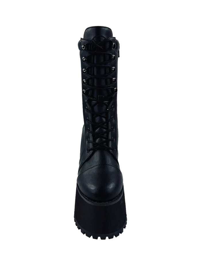 front of boot on display