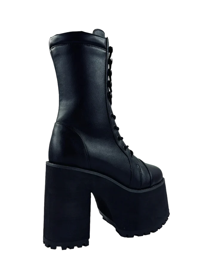 back of boot on display