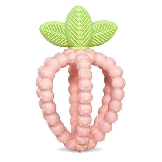 RaZberry Bites Teething Toy - Pink - Premium Baby Soothers from RaZbaby - Just $9.95! Shop now at Pat's Monograms