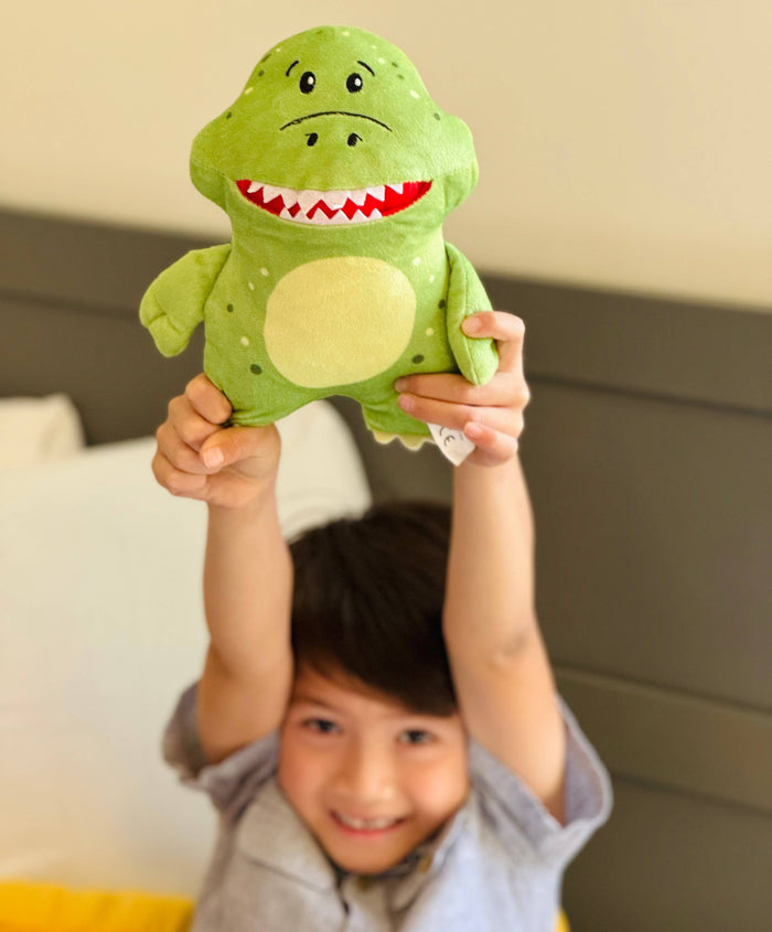Rebel Dinosaur Tooth Fairy Pillow Best Toy Gift Plush - Premium stuffed animals from The Tooth Brigade - Just $15.95! Shop now at Pat's Monograms
