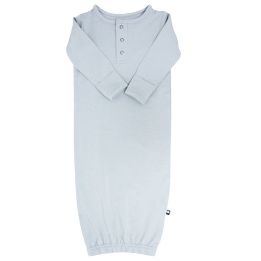 Receiving Gown - Glacial Grey - Premium  from Sweet Bamboo - Just $37.0! Shop now at Pat's Monograms