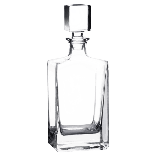 Rectangle Glass Decanter - 810ml add Laser Engraving - Premium barware from JDS - Just $34.95! Shop now at Pat's Monograms
