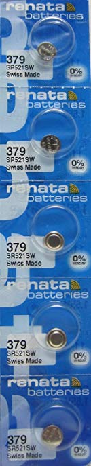 Renata 379 Battery. Pack of 10