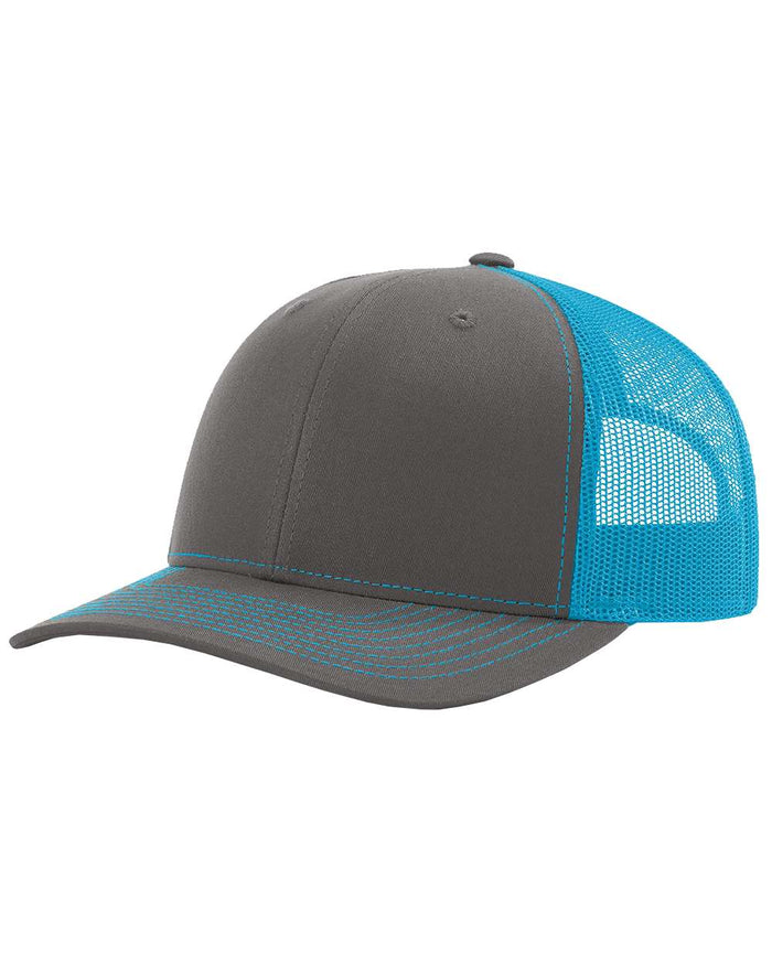 Charcoal/Neon Blue
