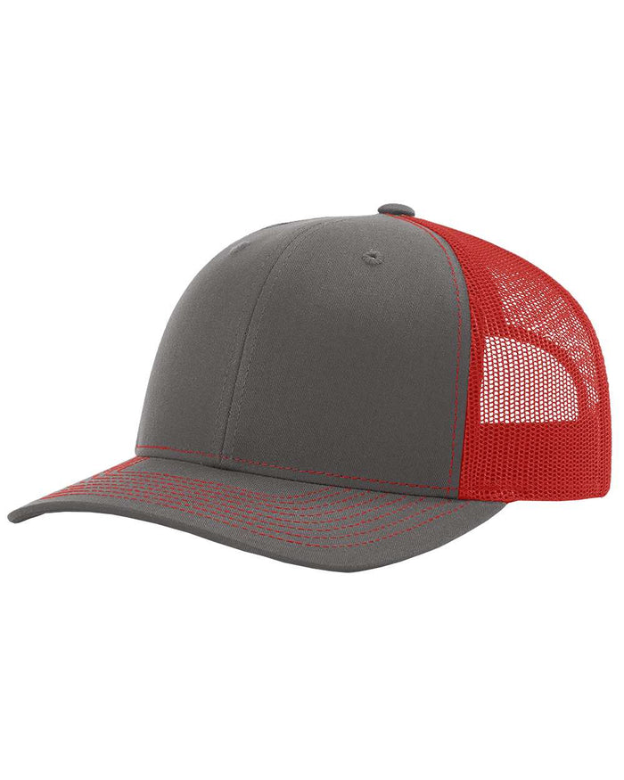Charcoal/Red