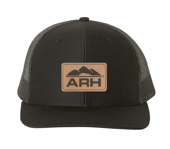 Richardson 112 Snapback Trucker Cap with Leather Patch