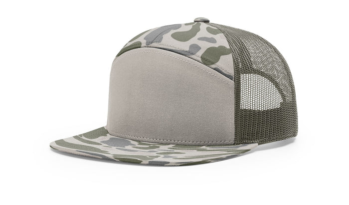 Richardson 168P - PRINTED 7 PANEL TRUCKER - Premium Caps from Richardson - Just $14.50! Shop now at Pat's Monograms