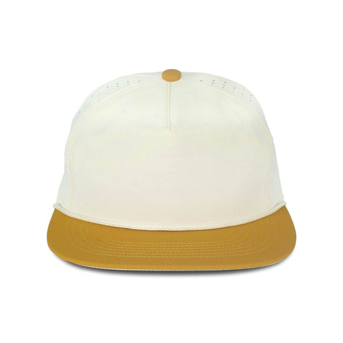 RIVER | Ivory & Mustard - Premium hat from Wild Bills Blanks - Just $23.95! Shop now at Pat's Monograms
