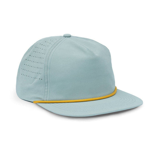 RIVER | Sky & Mustard - Premium hat from Wild Bills Blanks - Just $23.95! Shop now at Pat's Monograms