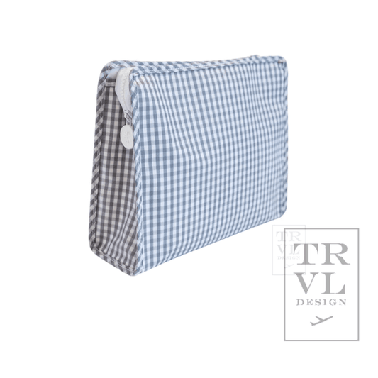 Roadie Large - Classic Gingham Print - Premium travel bag from TRVL Design - Just $32! Shop now at Pat's Monograms