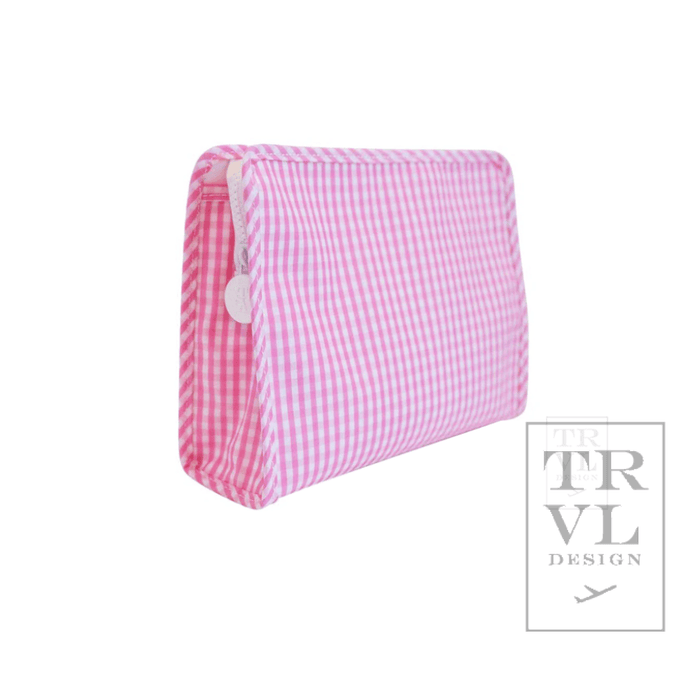 Roadie Medium - Classic Gingham - Premium toiletry bags from TRVL Design - Just $28.95! Shop now at Pat's Monograms