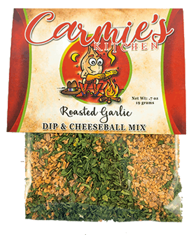 Roasted Garlic Dip Mix - Premium Gourmet Foods from Carmie's Kitchen - Just $5! Shop now at Pat's Monograms