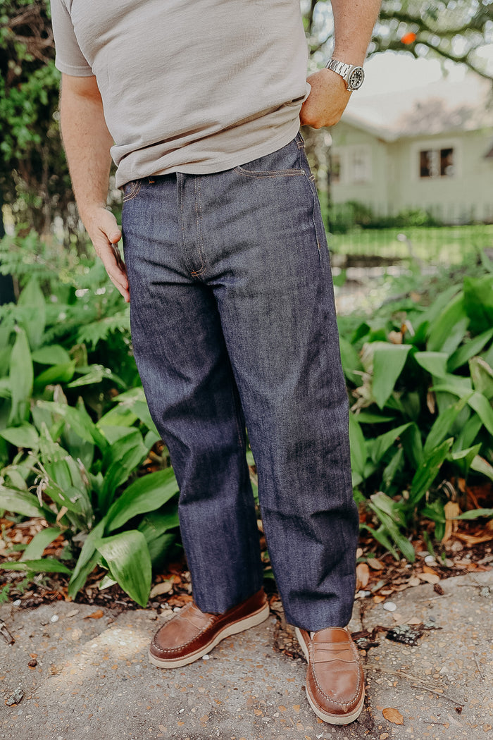 RS⁠-⁠100x Relaxed Straight ⁠-⁠ Indigo Selvedge