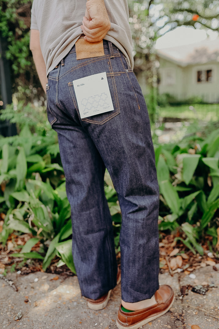 RS⁠-⁠100x Relaxed Straight ⁠-⁠ Indigo Selvedge