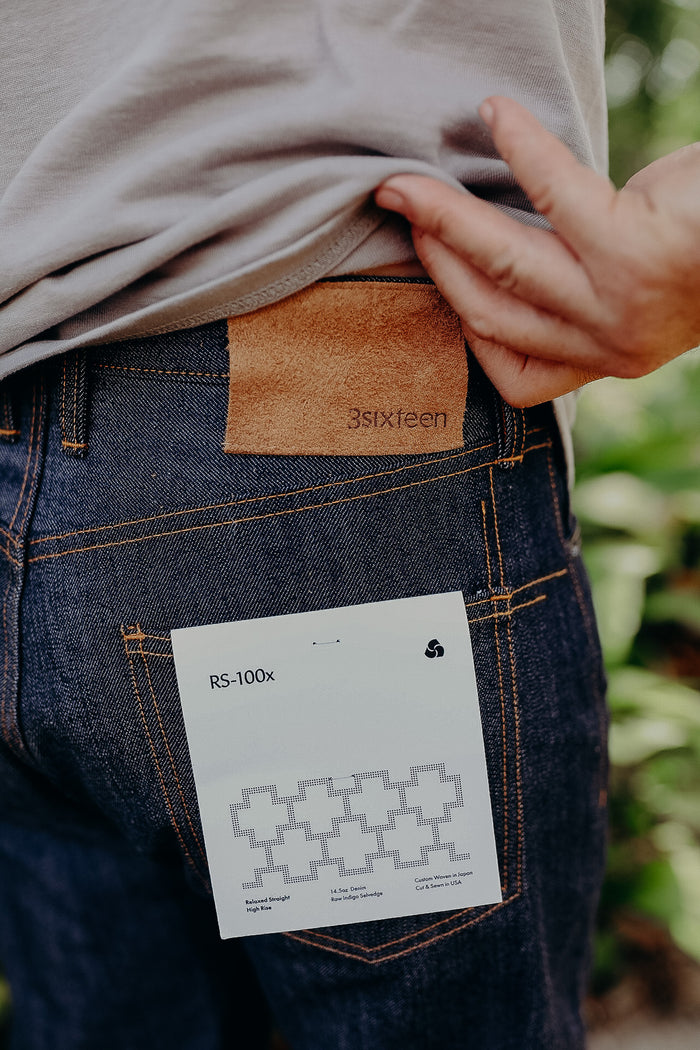 RS⁠-⁠100x Relaxed Straight ⁠-⁠ Indigo Selvedge