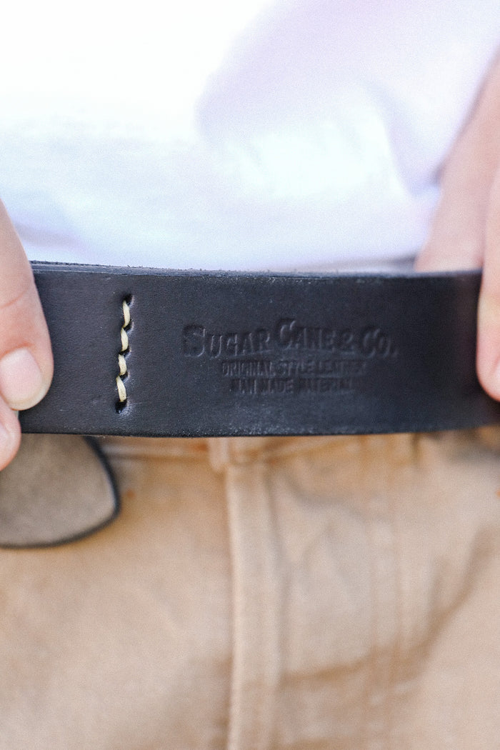 SC02320 Sugarcane Garrison Belt- Black