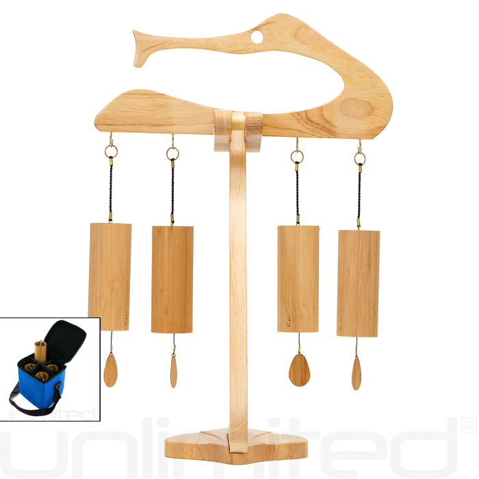 Set of Koshi Chimes on Songbird Stand