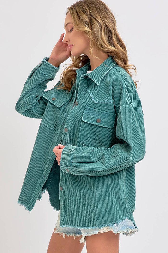 SHACKET MINERAL WASHED CORDUROY