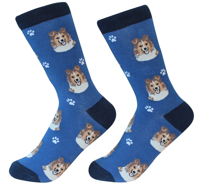 Sheltie Socks - Premium Socks from Sock Daddy - Just $10.95! Shop now at Pat's Monograms