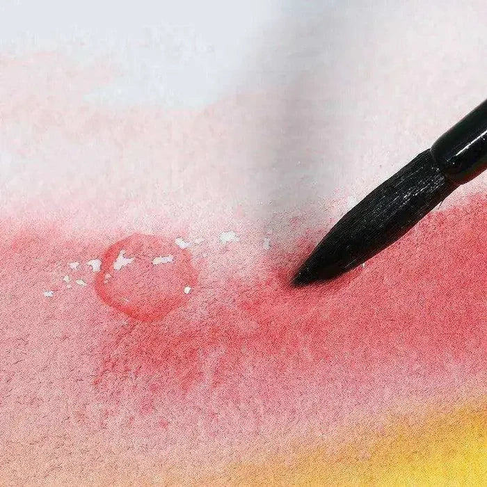 Pearlescent painting sheets in fine and medium grain