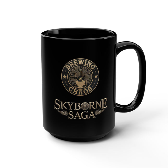 Skyborne Saga Mug, 15oz