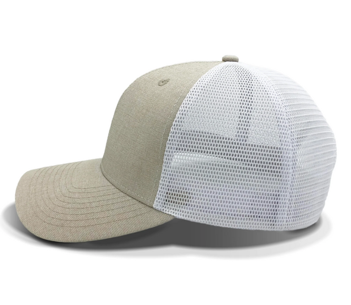 Khaki & White