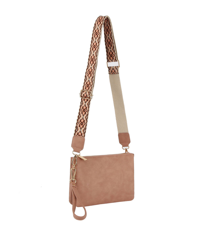 Small Guitar Strap Crossbody Vegan Purse - Premium handbag from Handbag Factory Corp - Just $39.96! Shop now at Pat's Monograms