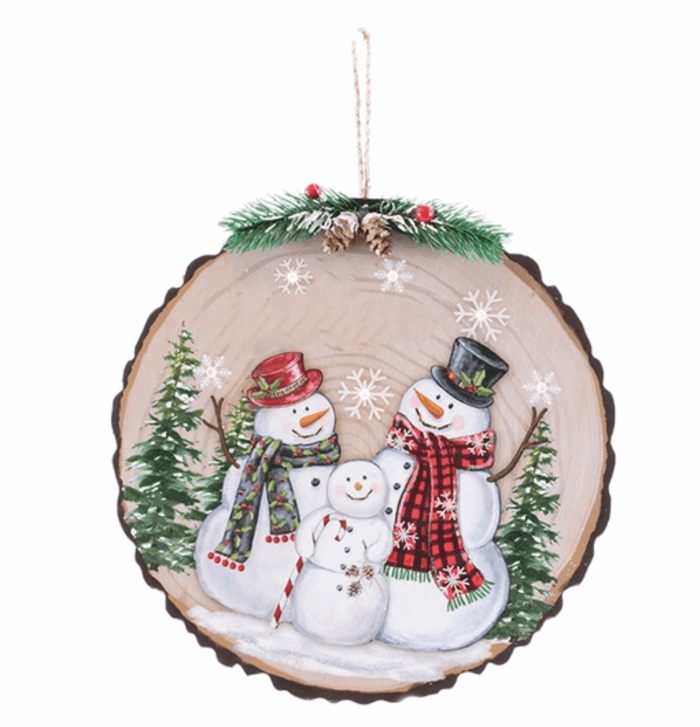Snowman Lit Ornaments - Premium Christmas Ornament from Oak Street Wholesale - Just $9.95! Shop now at Pat's Monograms